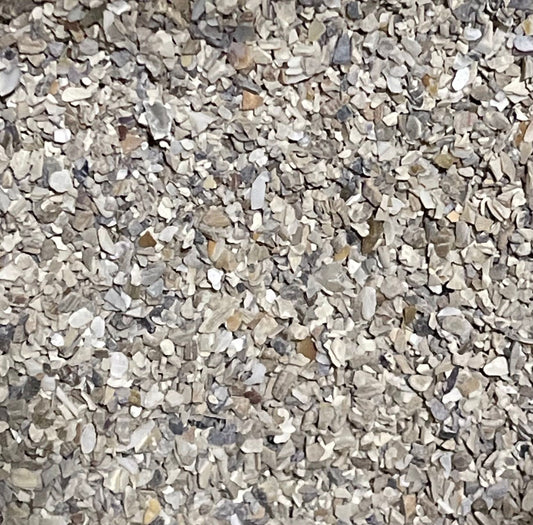 Austernschalen fein gemahlen