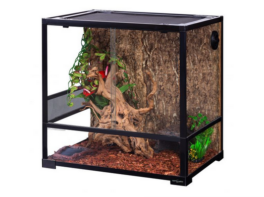 Glas Terrarium 60x45x60
