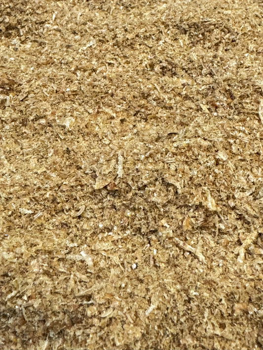 Gammarus getrocknet und gemahlen