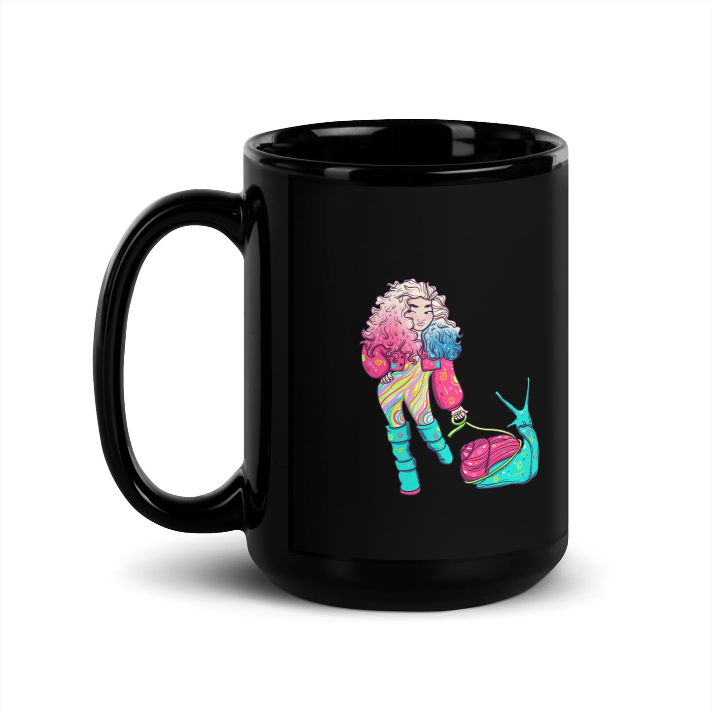 Schneckentasse „Just a Girl who loves Snails“