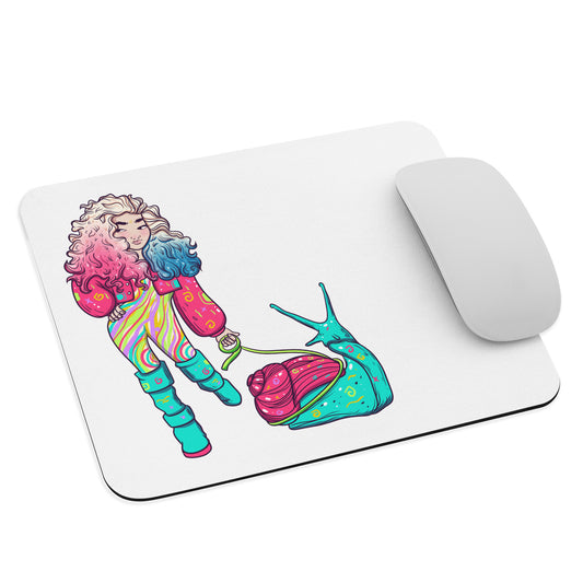 Just a Girl who loves Snails Mauspad