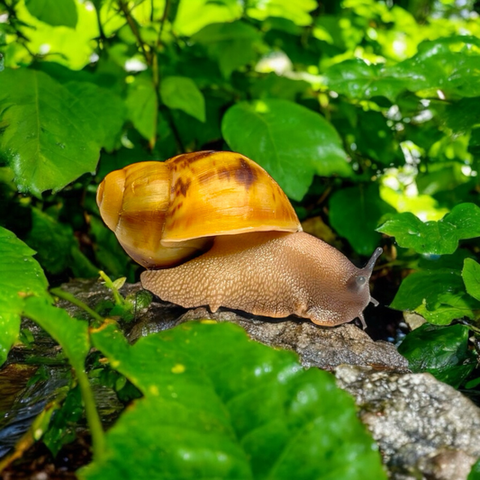 Archachatina marginata ovum Wildfarben