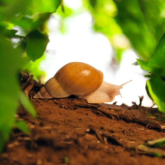 Lissachatina fulica Vollalbino