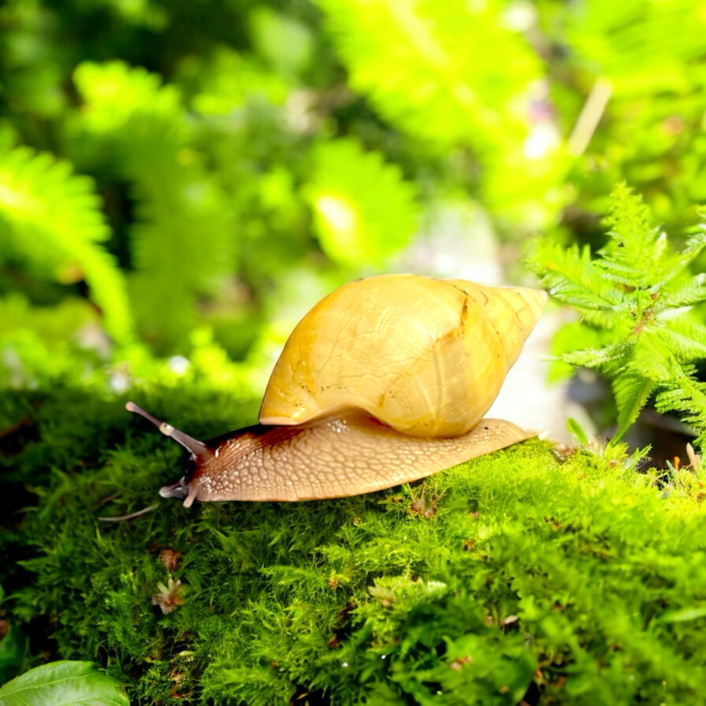Lissachatina zanzibarica Gelb Gold