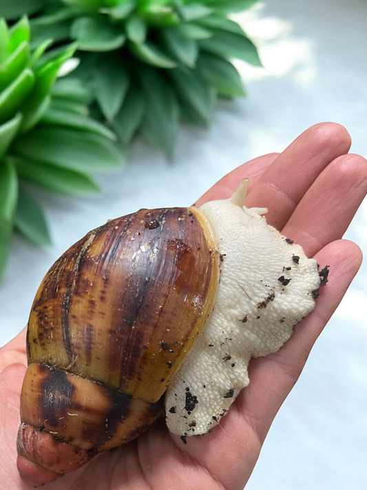 Archachatina marginata suturalis Albino Body 9cm+