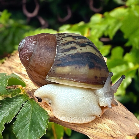 Archachatina marginata suturalis Acromelanic