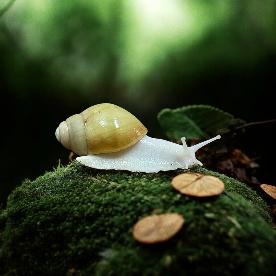 Archachatina marginata ovum Vollalbino