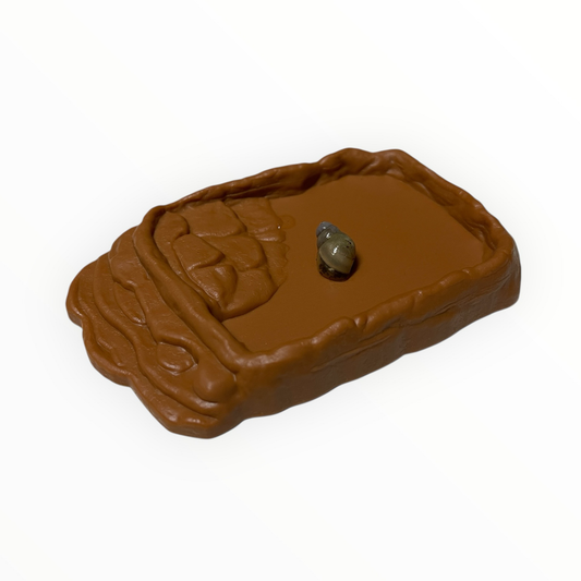 Badeschale Klein hellbraun