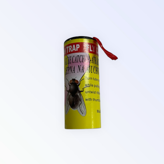 Fliegenfallen hängend