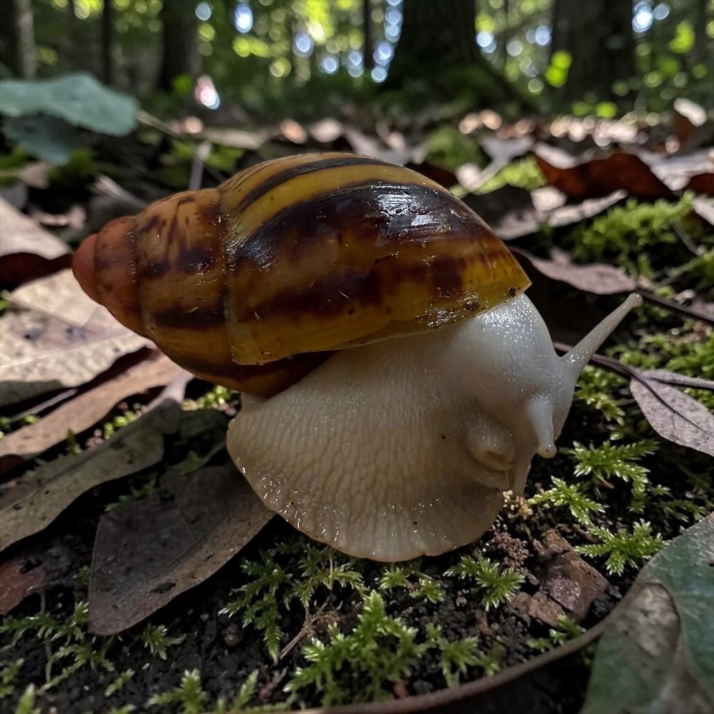 Archachatina marginata suturalis Silver Body 8cm+